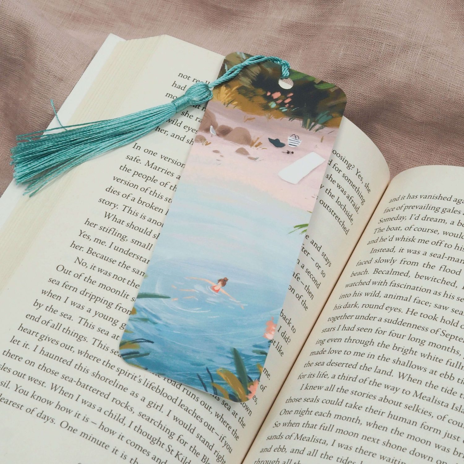 Swimming Cove Bookmark