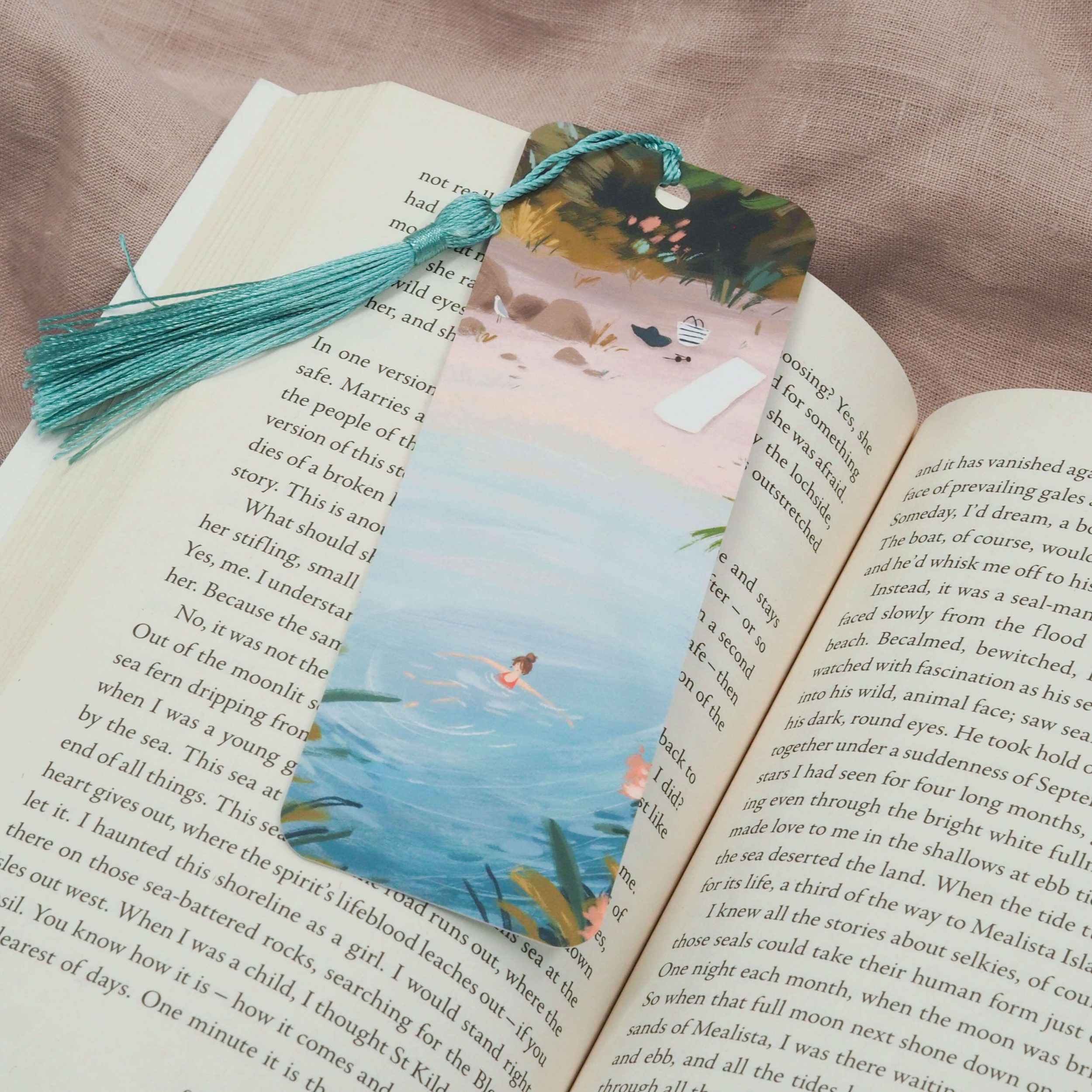 Swimming Cove Bookmark