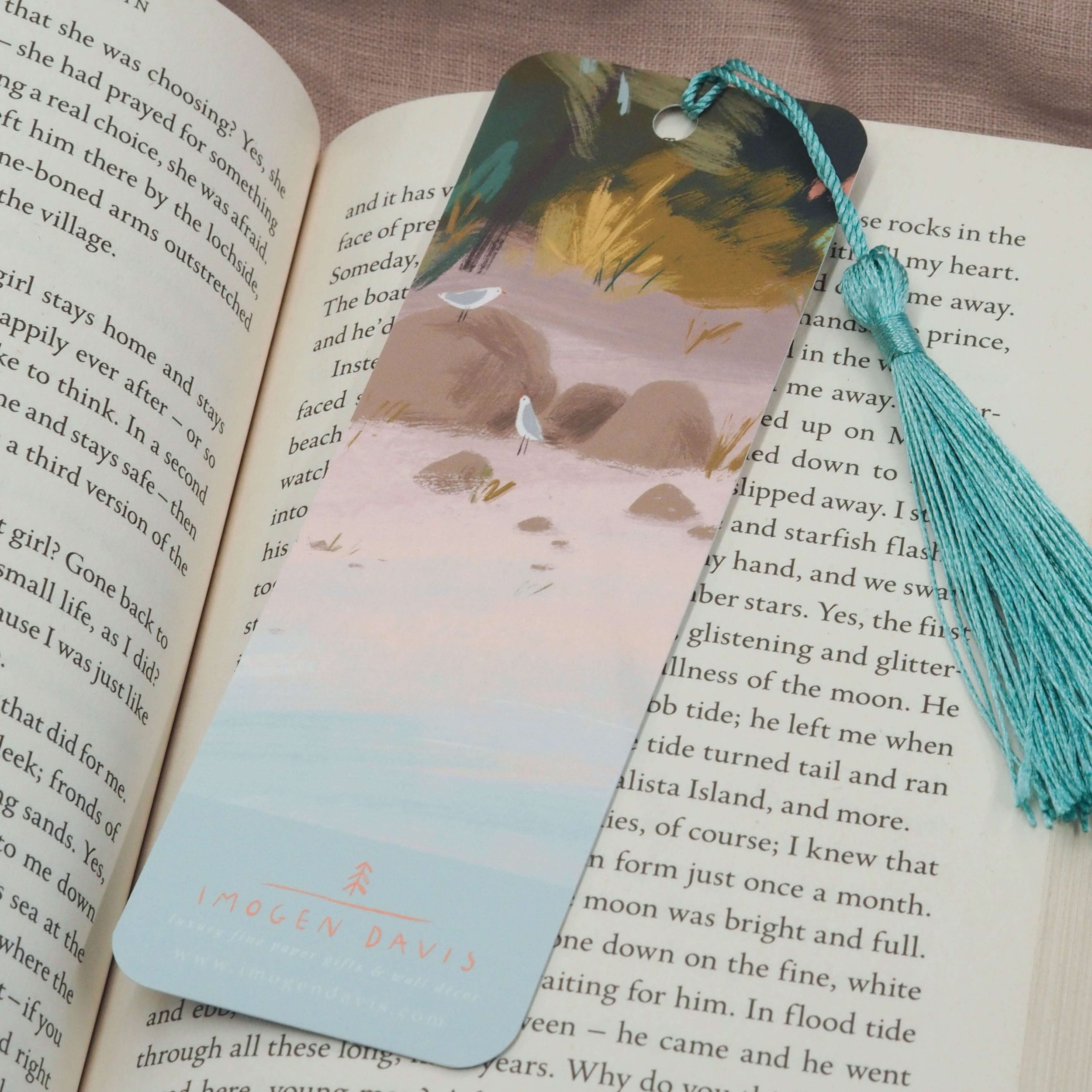 Swimming Cove Bookmark - Image 2