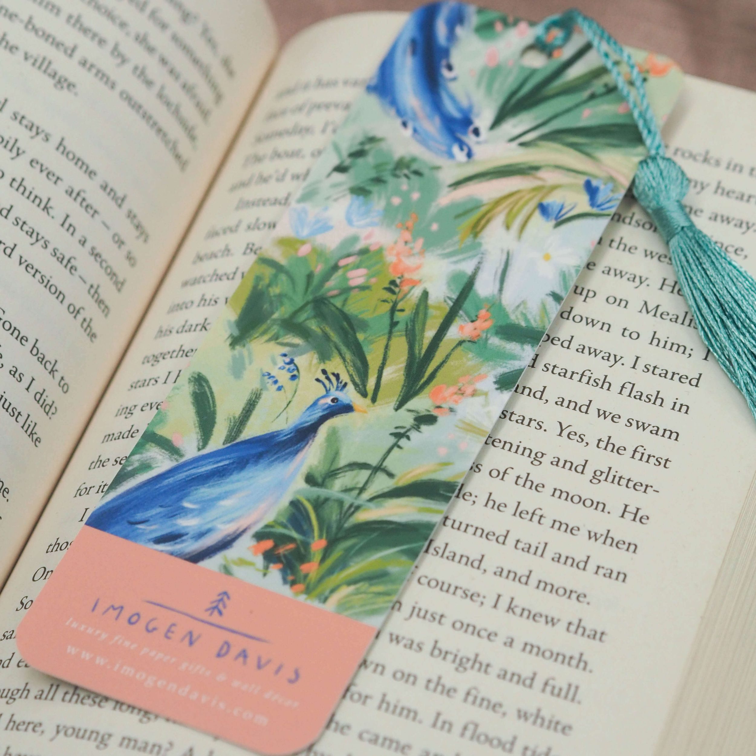 Peacock Gardens Bookmark - Image 2