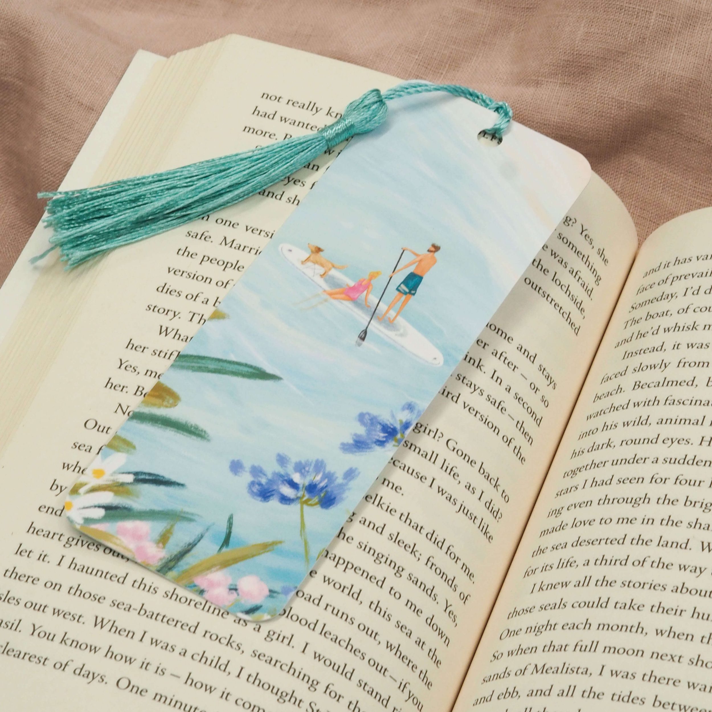 Paddle Boarders Bookmark