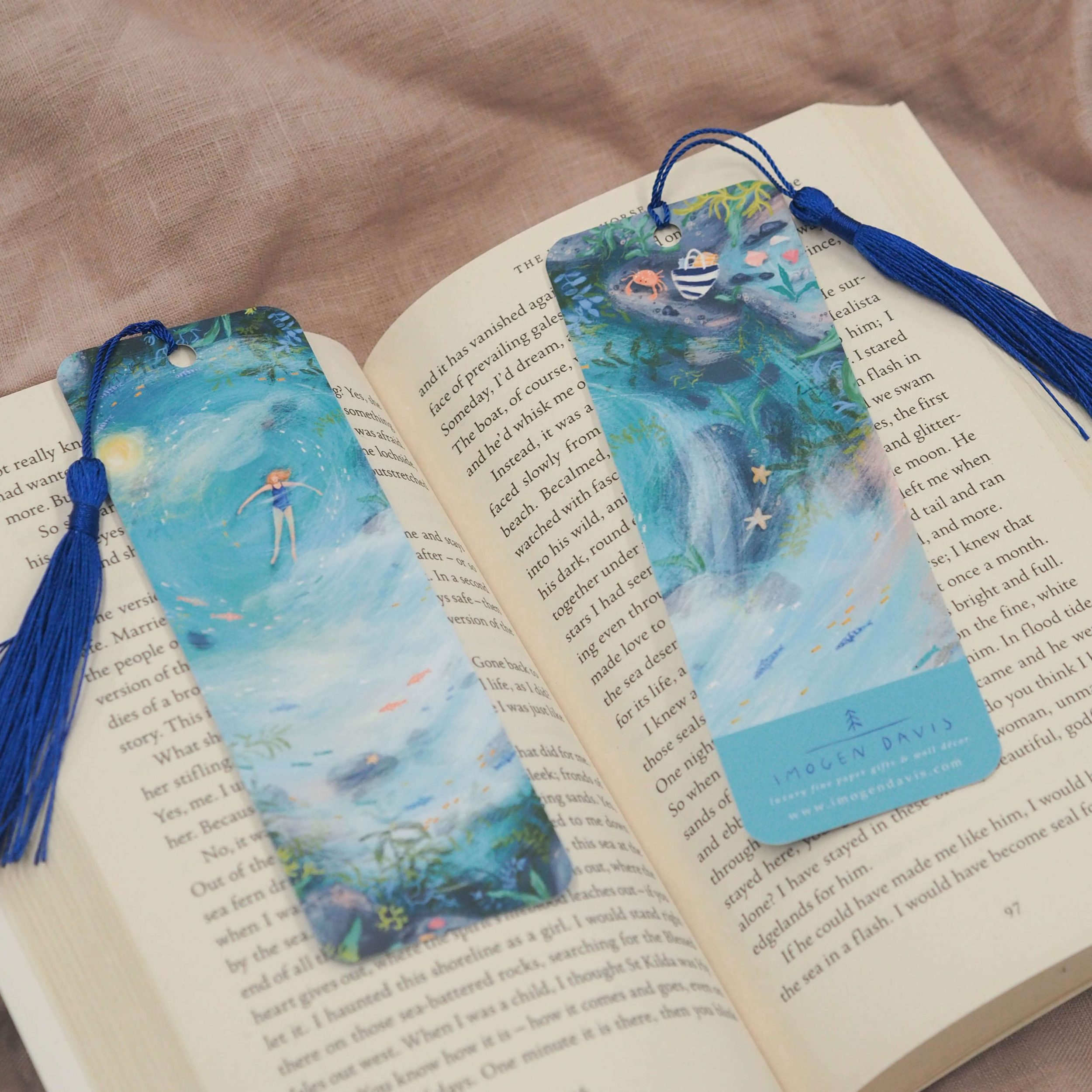 Rockpool Swimmer Bookmark - Image 3