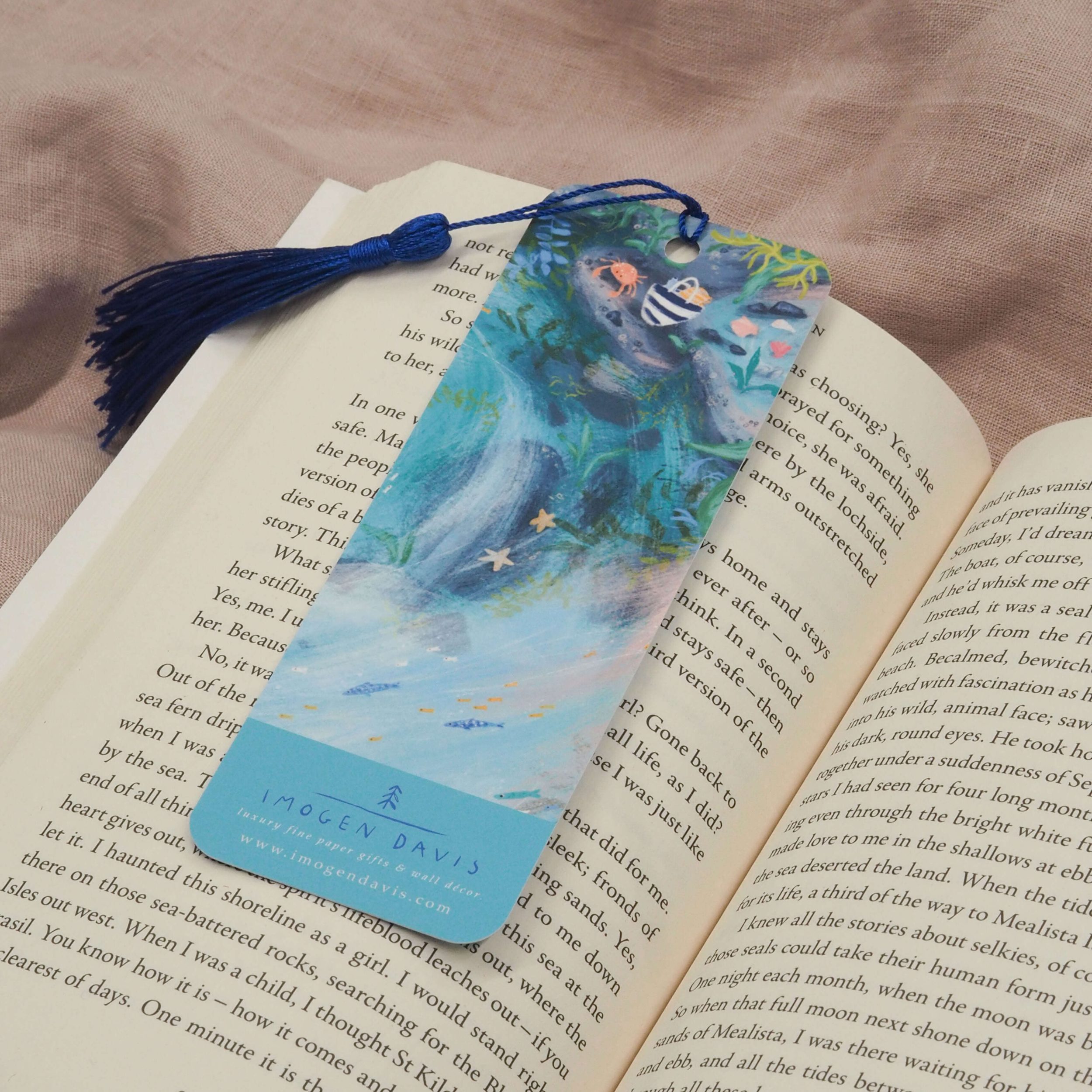 Rockpool Swimmer Bookmark - Image 2