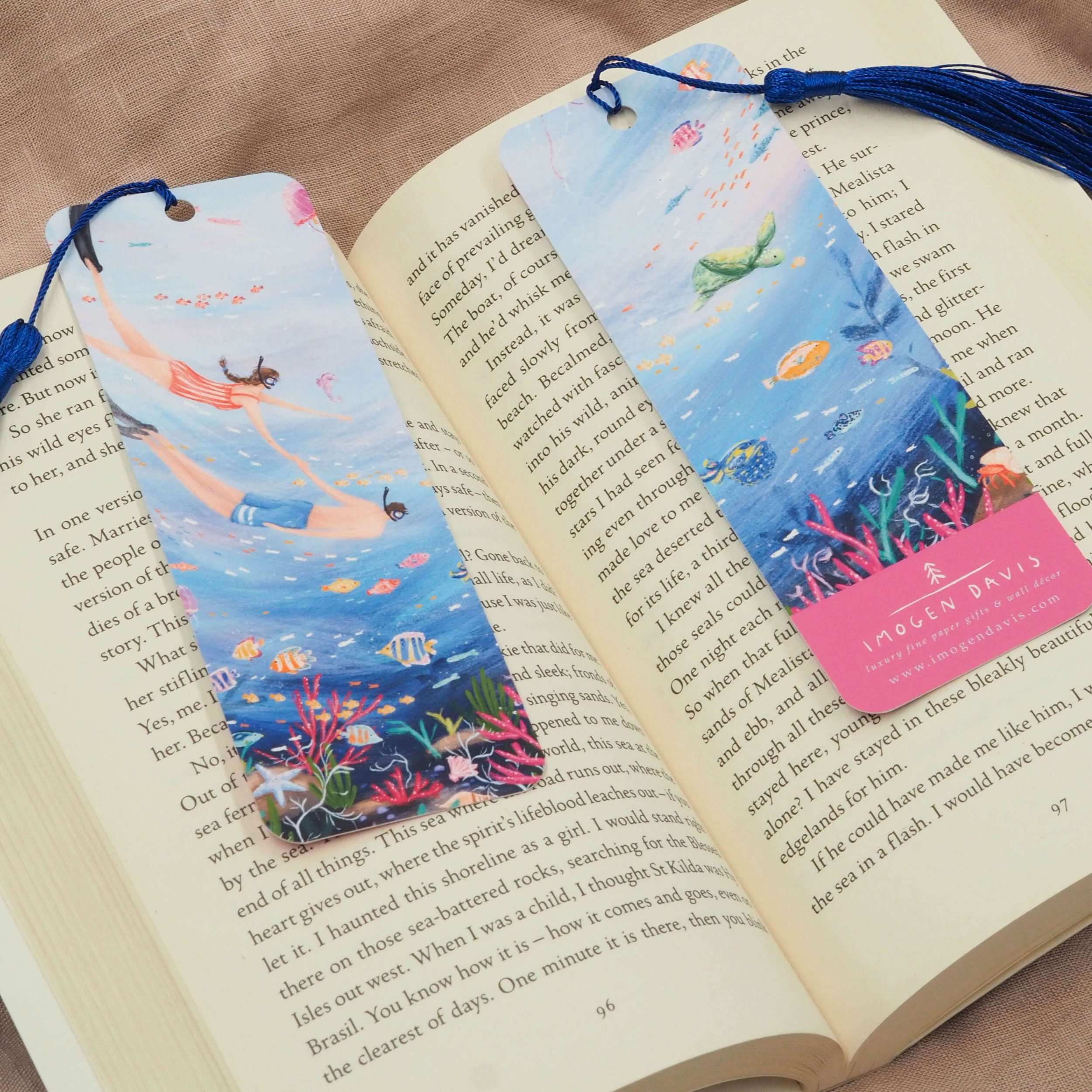 Snorkel Divers Bookmark - Image 4