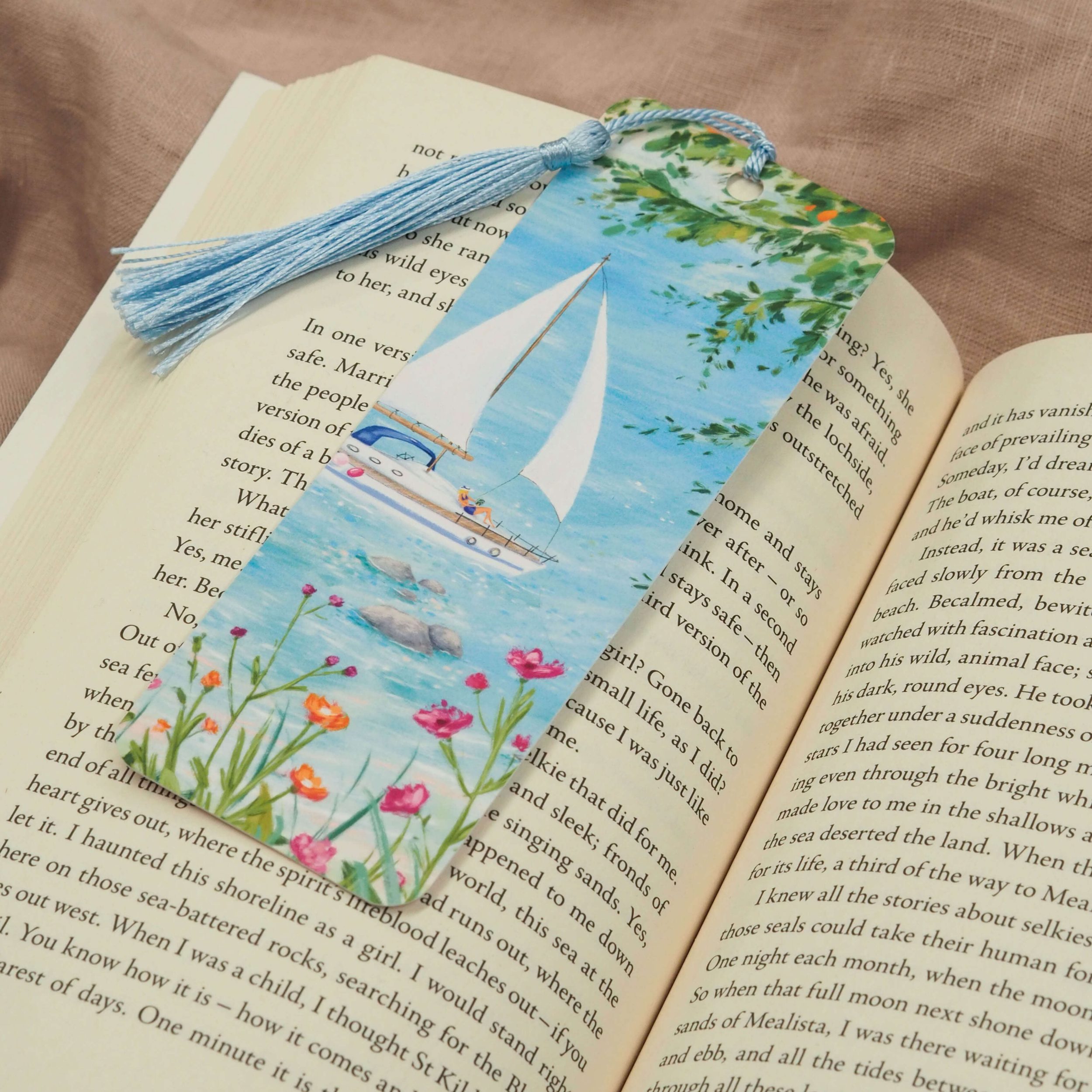 Sailing Boat Bookmark