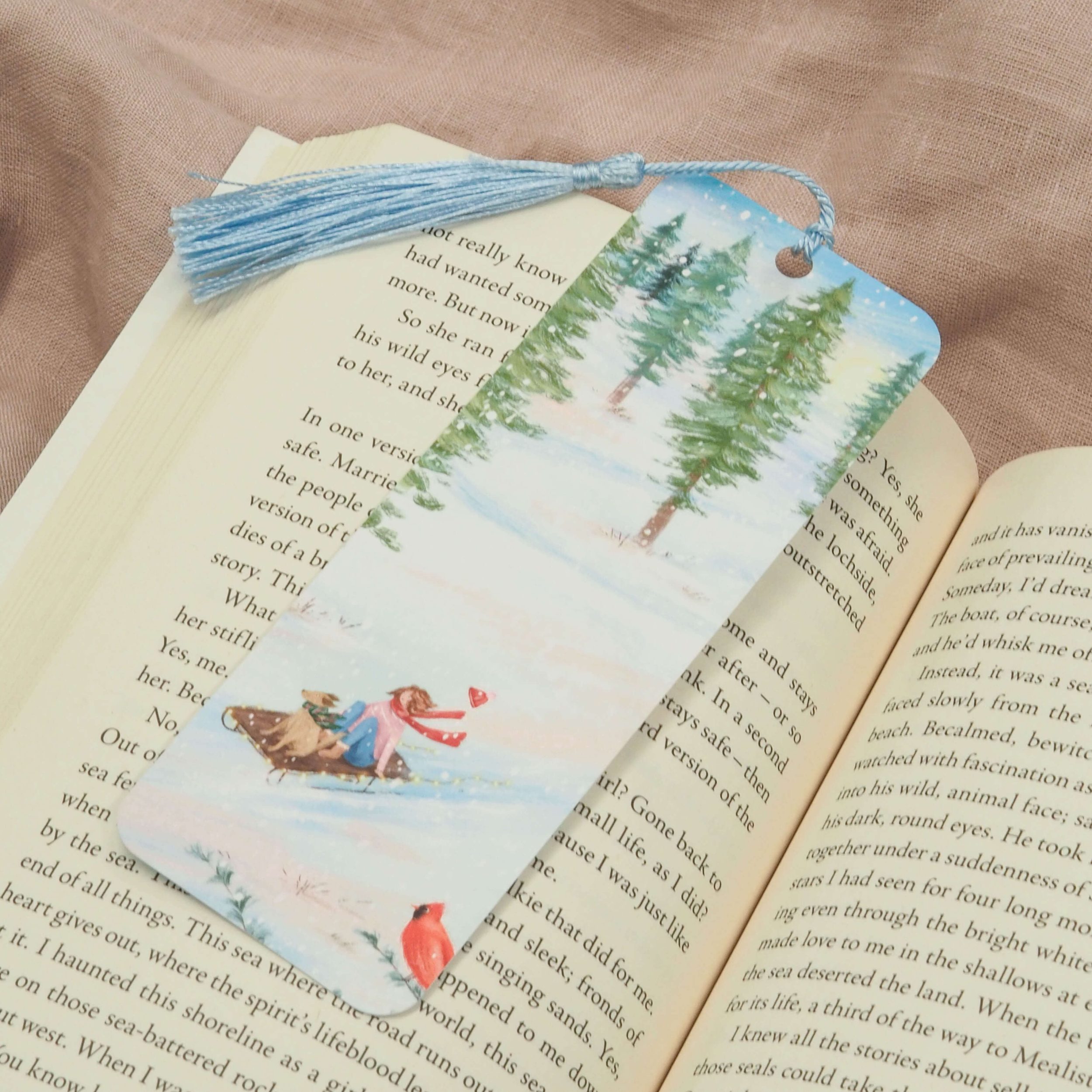 Sleigh Ride Bookmark