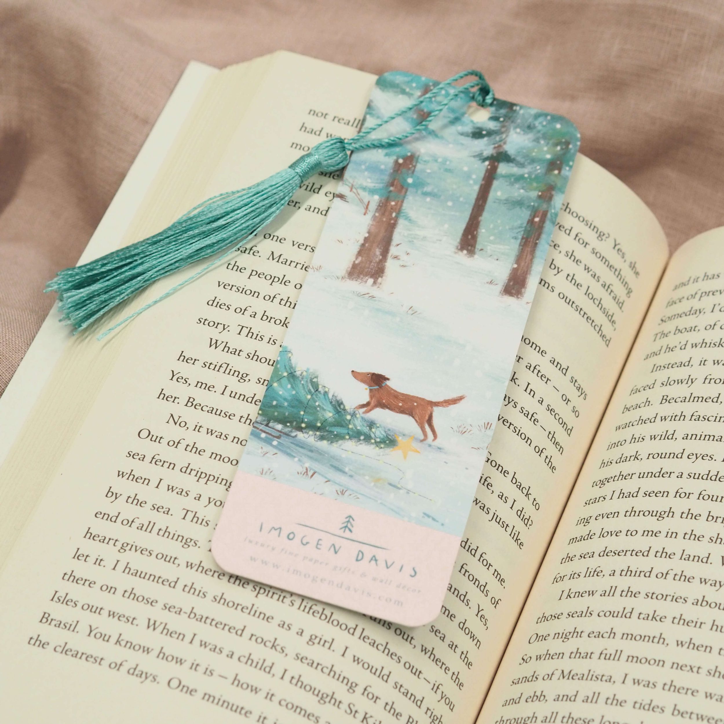 Christmas Cabin Bookmark - Image 2