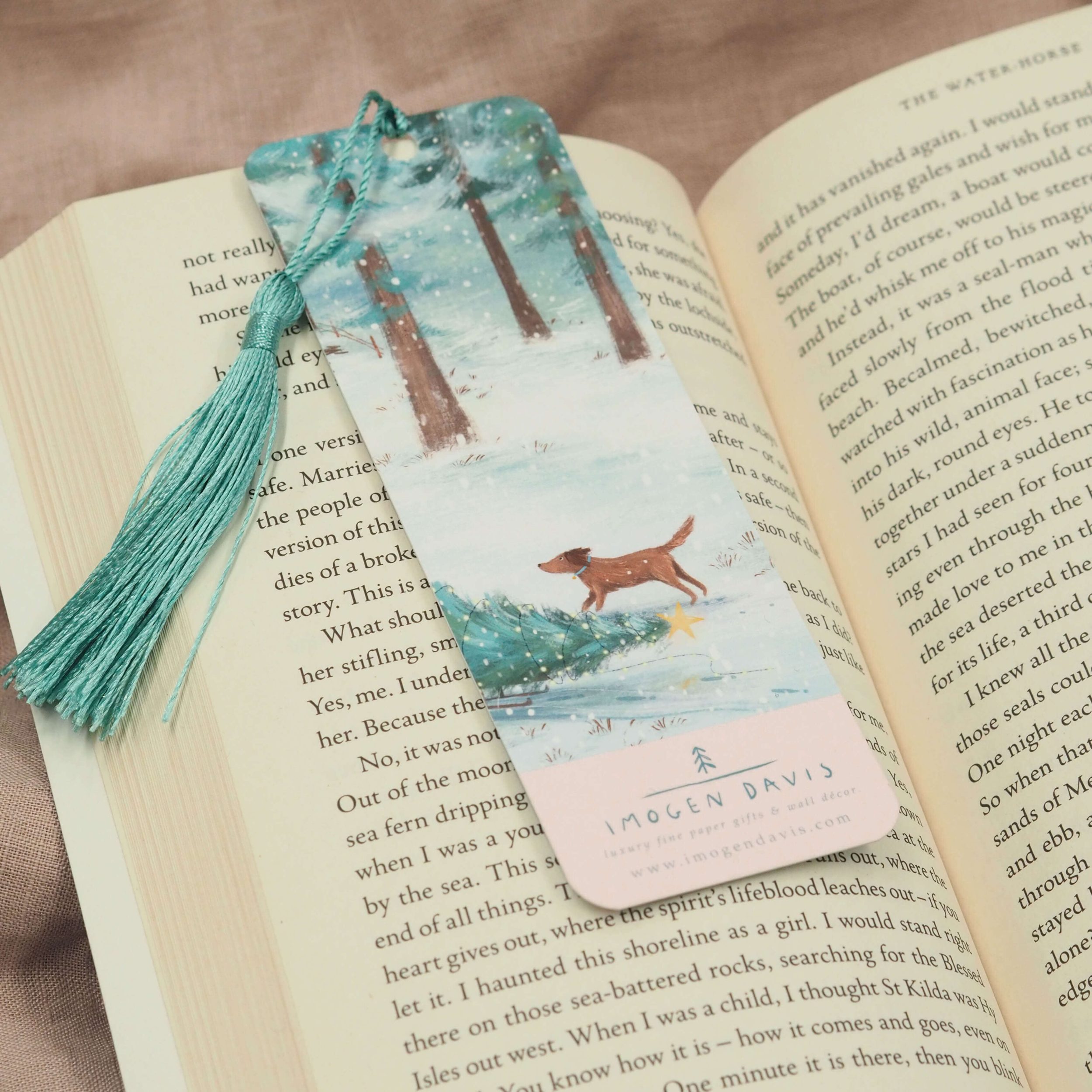 Christmas Cabin Bookmark - Image 4